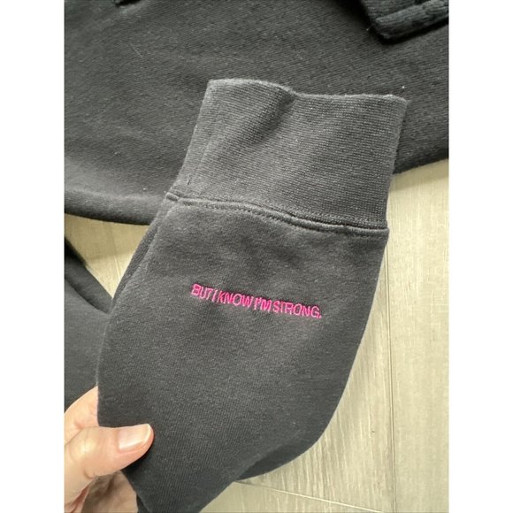 Demetrius Harmon You Matter Sweatshirt Hoodie Unisex SMALL Breast‎ Cancer Black - Picture 10 of 12
